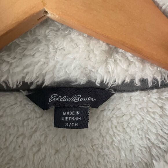 Eddie Bauer Fluffy sherpa sweater pullover size S - Picture 7 of 7